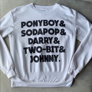 The outsiders crewneck